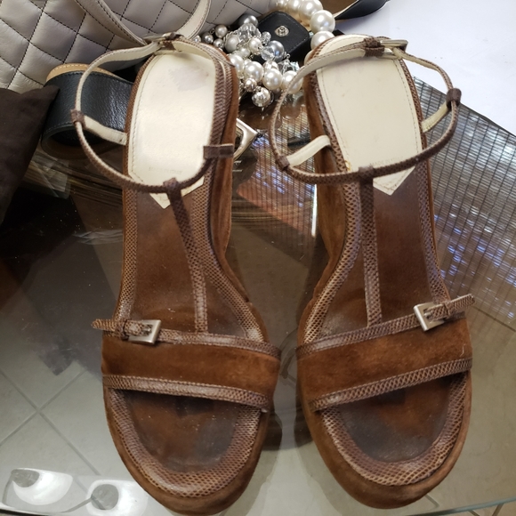 Prada platform brow swey leather size 7 - Picture 8 of 8